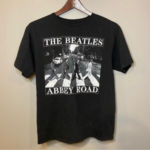 The Beatles Abbey Road Graphic Tee - Black Size XS 100% Cotton